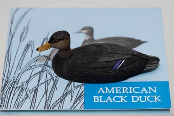 1982 American Black Duck Miniature Ducks Of North America Decoy