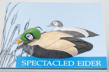 1982 Spectacled Eider Miniature Ducks Of North America Decoy