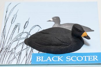 1982 Black Scoter Miniature Ducks Of North America Decoy