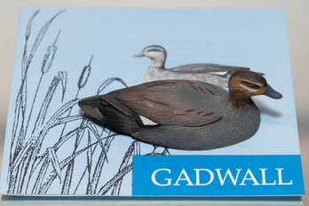 1982 Gadwall Miniature Ducks Of North America Decoy