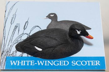 1982 White-winged Scoter Miniature Ducks Of North America Decoy