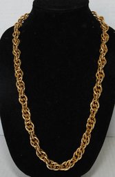 Heavy Goldtone Chain Necklace