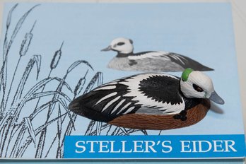 1982 Steller's Eider Miniature Ducks Of North America Decoy