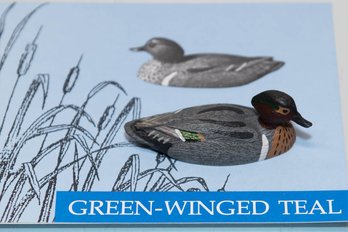 1982 Green-winged Teal Miniature Ducks Of North America Decoy