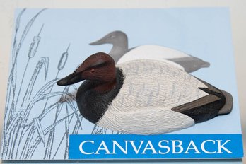 1982 Canvasback Miniature Ducks Of North America Decoy