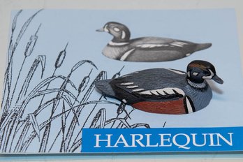 1982 Harlequin Miniature Ducks Of North America Decoy