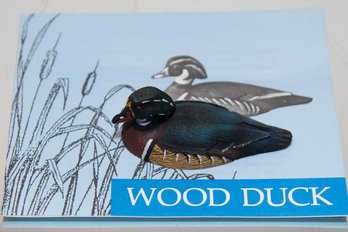 1982 Wood Duck Miniature Ducks Of North America Decoy