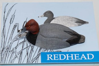 1982 Redhead Miniature Ducks Of North America Decoy