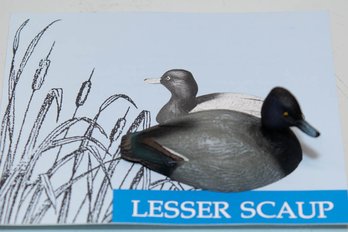 1982 Lesser Scaup Miniature Ducks Of North America Decoy