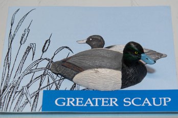 1982 Greater Scaup Miniature Ducks Of North America Decoy