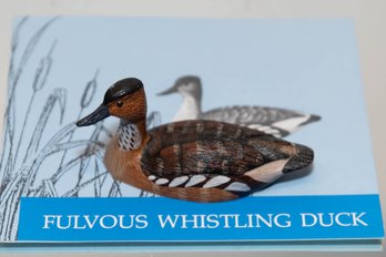 1982 Fulvous Whistling Duck Miniature Ducks Of North America Decoy