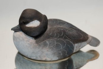 1983 Signed H. Buckweiller Hand Crafted Bufflehead Hen