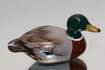 1988 C. Stein Signed Porcelain Mallard Duck