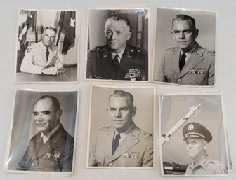 Lot Of Black And White Photos Of US Army Generals