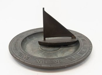 'lumen Me Regit' Bronze Sundial