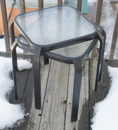 2 Patio Side Tables
