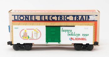 1989 Lionel Electric Train Christmas Car In Original Box