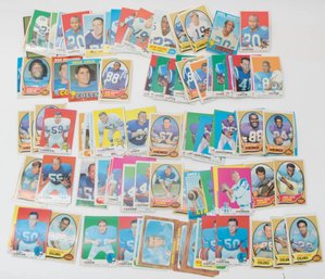 1960s NFL Trading Cards Colts, Cowboys, Oilers, Vikings And Lions