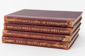 1901 William Shakespeare Book Lover's Edition Books