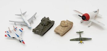 Toy Die Cast Planes And Tanks