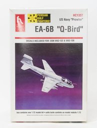 Hobby Craft EA-6B Q-Bird US Navy Prowler Model Kit 1:72 *AS IS*