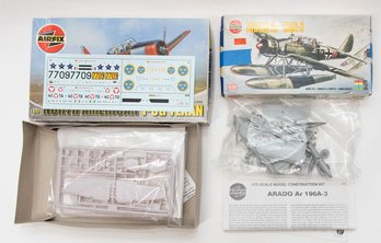 Airfix Arado Ar 196A-3 And North American T-6G Texan Model Kits 1:72 *AS IS*