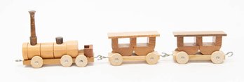 Original Loquat W. Germany Wooden Train