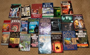 Lot Of Science Fiction Books Including David Brin, Richard K Morgan, Larry Niven