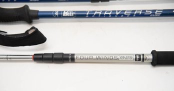 REI Traverse And Fair Winds Aluminum Walking Sticks