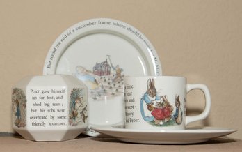 Wedgwood Beatrix Potter Peter Rabbit Teacup And Coin Bank