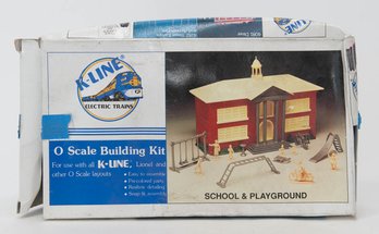 K-Line O Scale School & Playground Building Kit