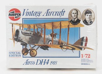 Airfix Special Edition Airco DH4 1918 Model Kit 1:72 Sealed #1