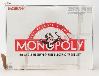 1996 Bachmann Monopoly Collector's Edition HO Scale Electric Train Set