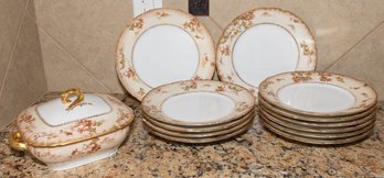 Haviland Meito DerbyPlates And Covered Dish