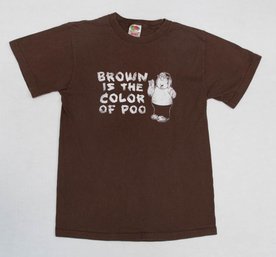 2005 Family Guy ' Brown Is The Color Of Poo' T-shirt Size Small