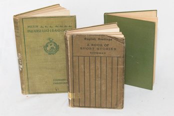 Early 1900s English Reading And Classics Secondary School Learning Books