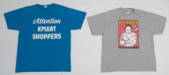 Lobsterboy Freakatorium And Blue Attention Kmart Shoppers T-shirts Size Large