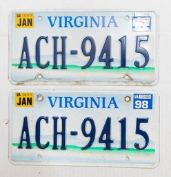 Virginia Embossed ACH-9415