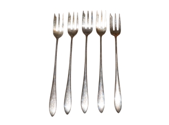 Sterling Silver Oyster Forks 15g Each