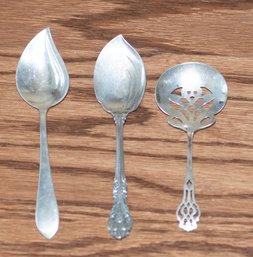 Sterling Silver Spoons Includes Gorham Jelly Server