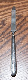 German Sterling Silver Handle File