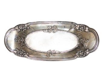 Sterling Small Oblong Trinket Dish 55g