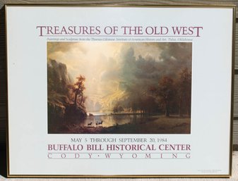 Treasures Of The Old West Buffalo Bills Historical Center Poster