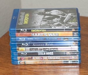 Lot Of Blu Rays Including The Patriot, Swordfish And Across The Universe