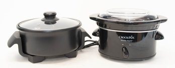 Dash Electric Cooking Pot And Crock Pot Double Dipper