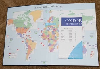 2003 World Atlas And Oxford Map