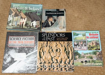 Science Fiction, Impressionism And Travel Coffee Table Books