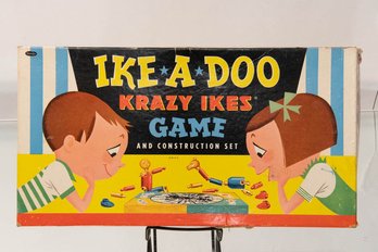 1955 Ike A Doo Krazy Ikes Game And Construction Set Whitman Publishing