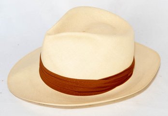 The Mallory Ten Mens  Genuine Panama Hat Size 7