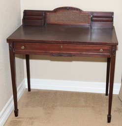 Antique Edwardian Style Mahogany Writing Desk